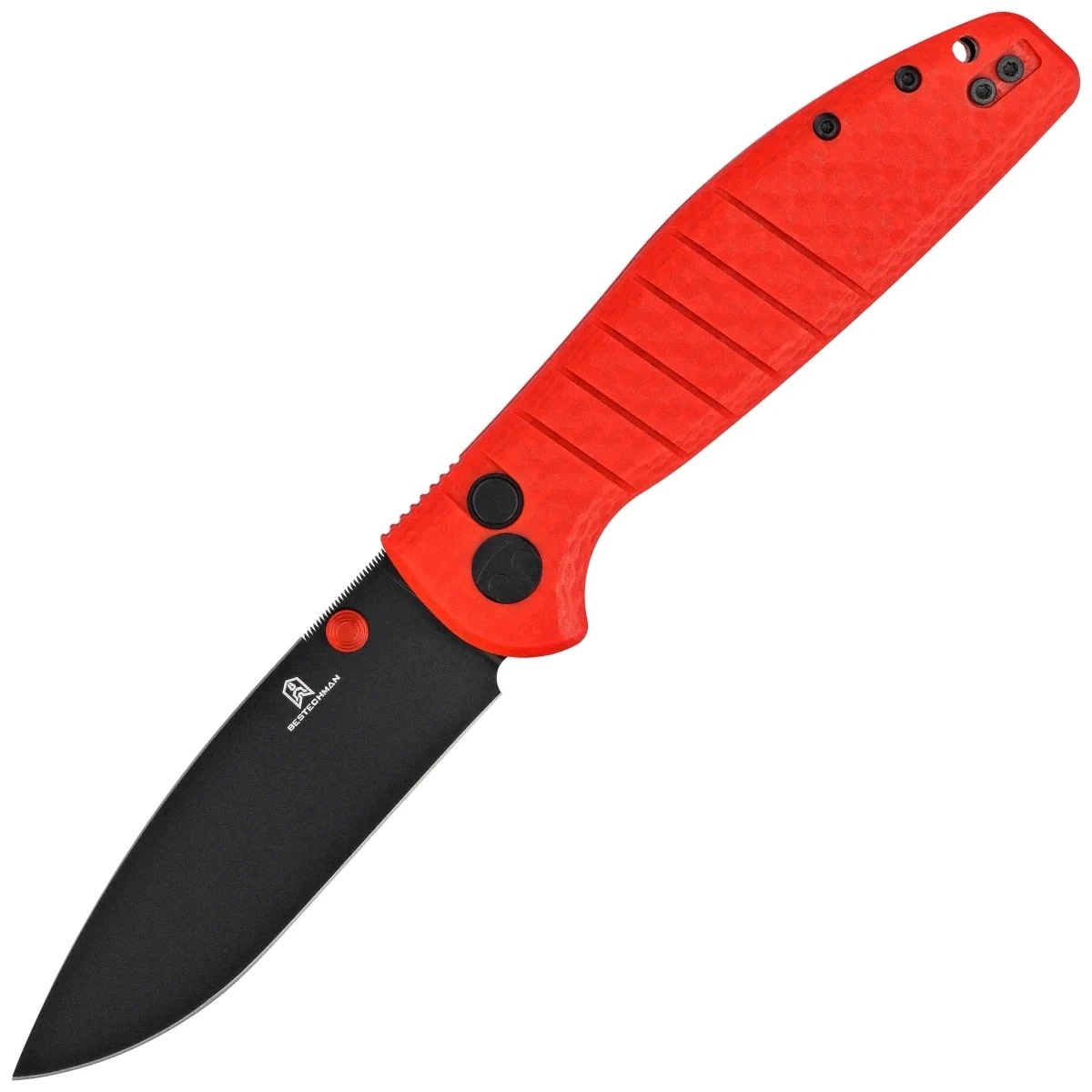Nůž Bestechman Goodboy Red G10, Black Pvd D2 by (BMK04L)
