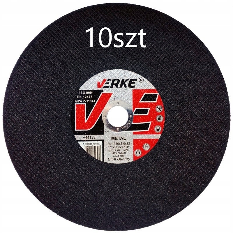 

Tarcza do cięcia metalu stali 350x3,0x32mm 10 szt.