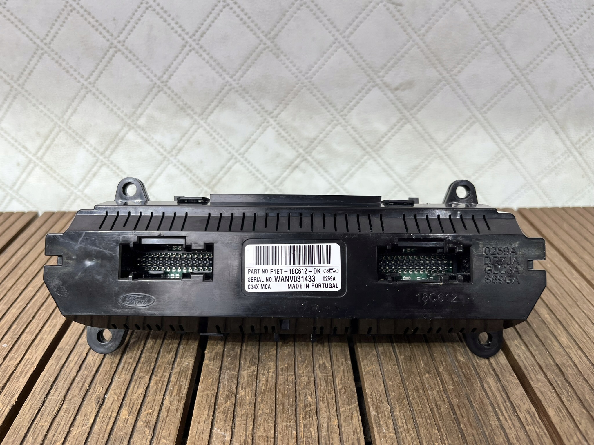 FORD FOCUS MK3 LIFT 14-19 Unite commande clima Original F1ET-18C612-DK