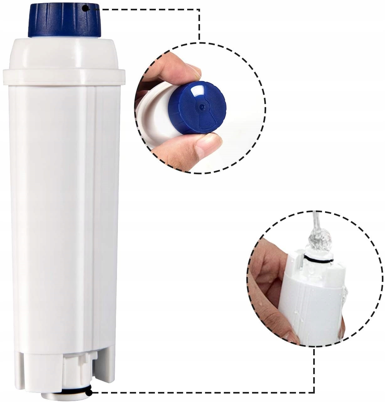 5 Filtr ALS002 + Odkamieniacz Delonghi EcoDecalk Model AL-S002 Set