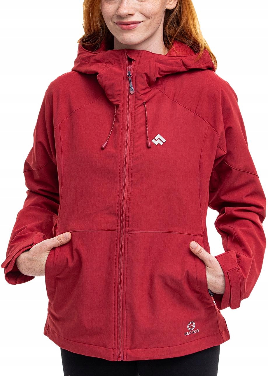 Alpinus Dámská zapínací softshellová bunda s kapucí, sportovní, velikost vel