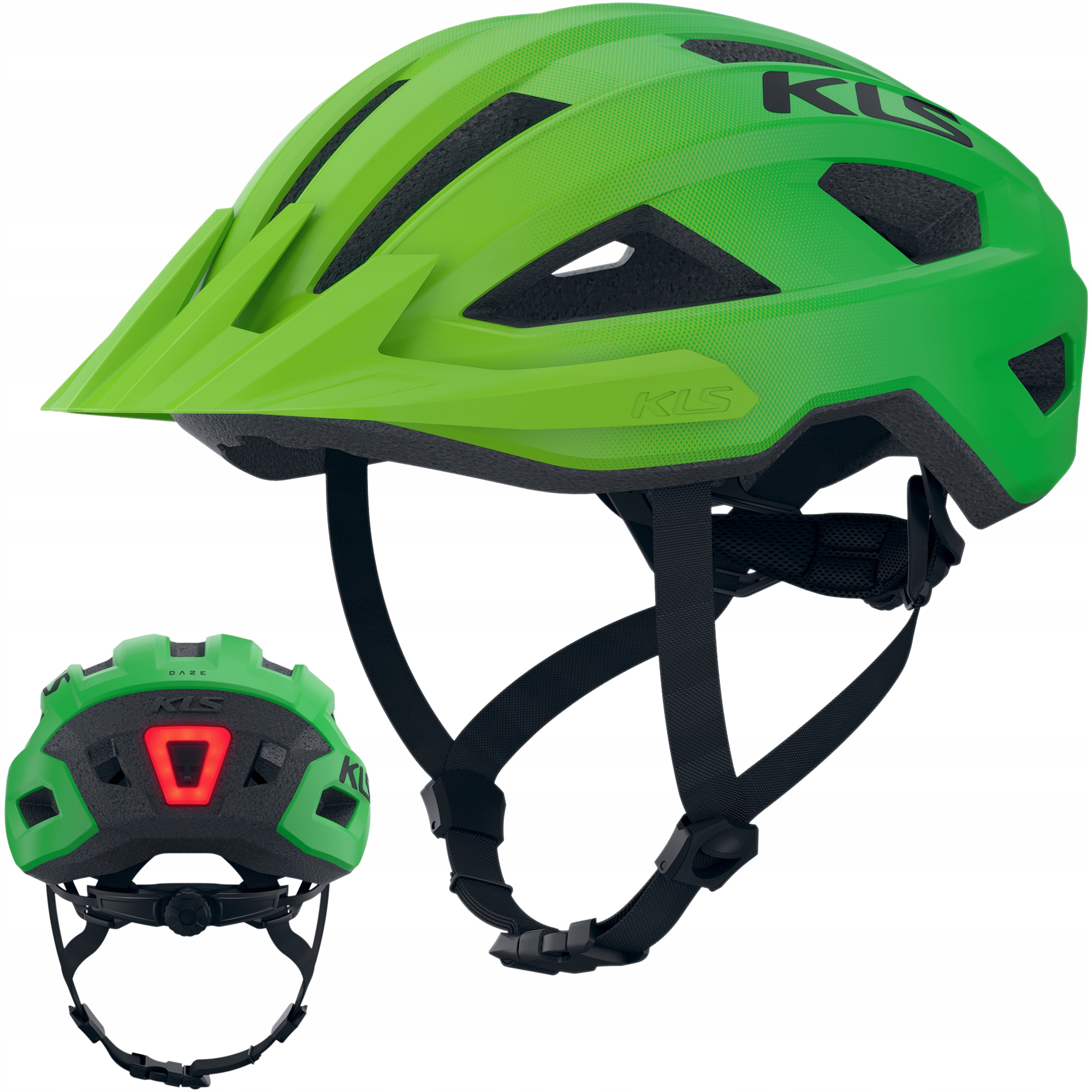 Cyklistická Přilba Kellys Daze Lumio Nastavitelná M/L Větrací Otvory Lampička