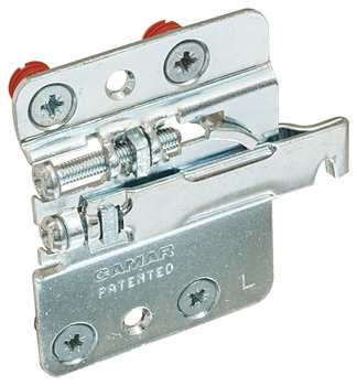 ZAWIESZKA MEBLOWA DO PÓŁEK SZAFEK HAFELE CAMAR 807 BIAŁA - KOMPLET 240kg Wysokość mebla 80 cm