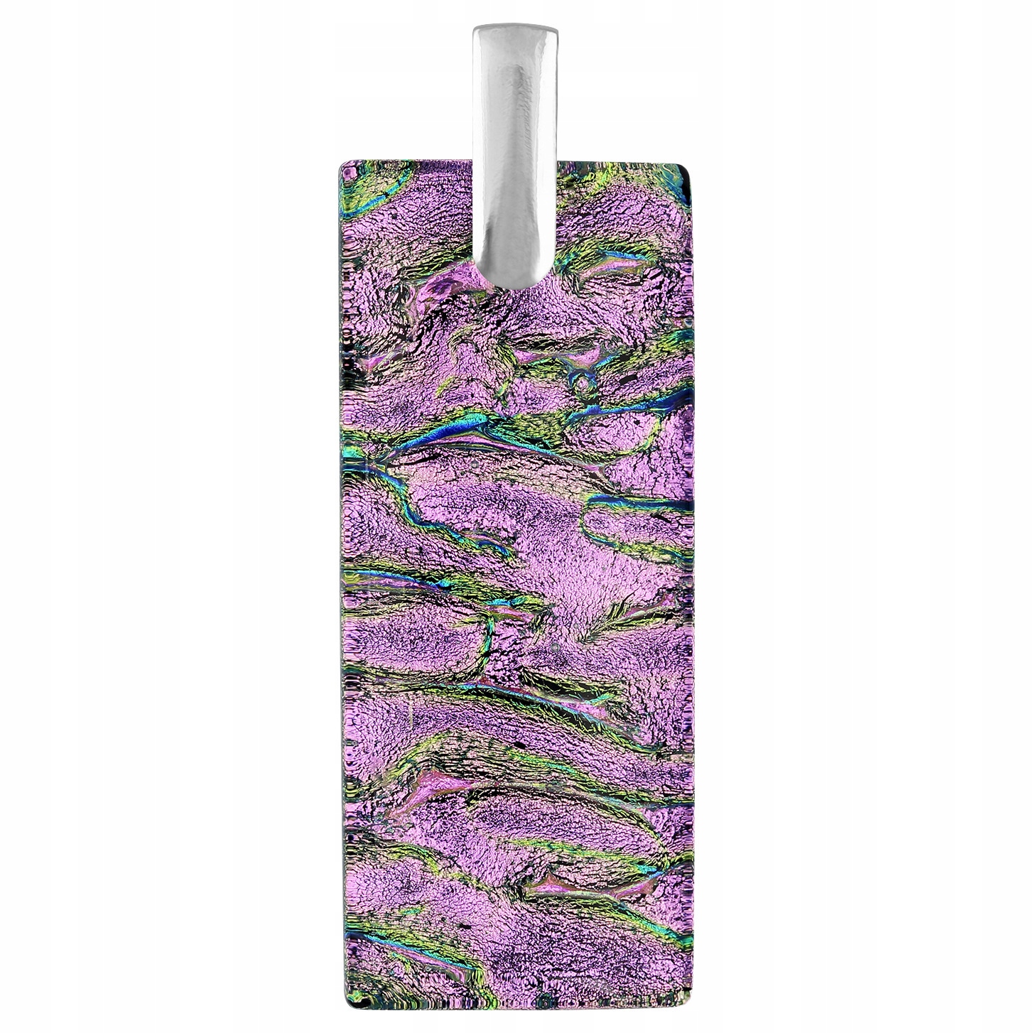 Dámský přívěsek Harf růžové sklo murano