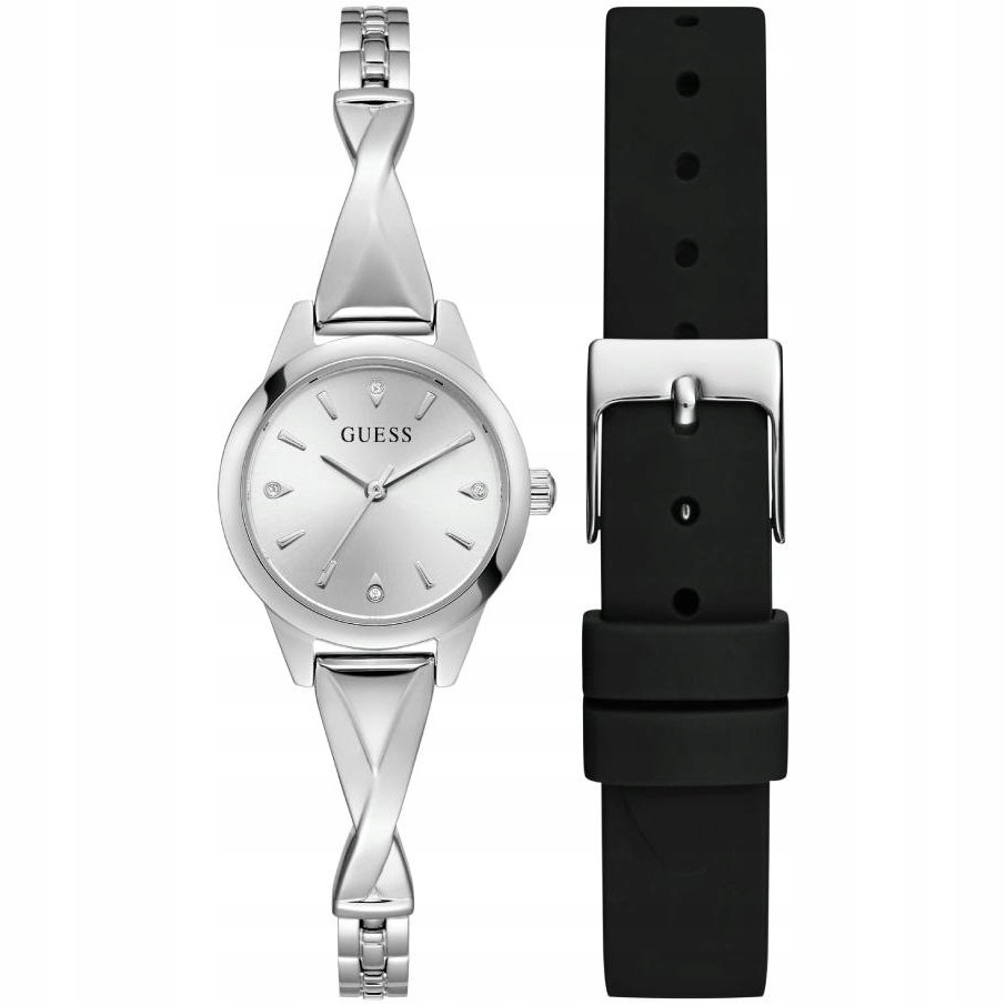 Dámské hodinky Guess GW0951L1, Zirkony stříbrné