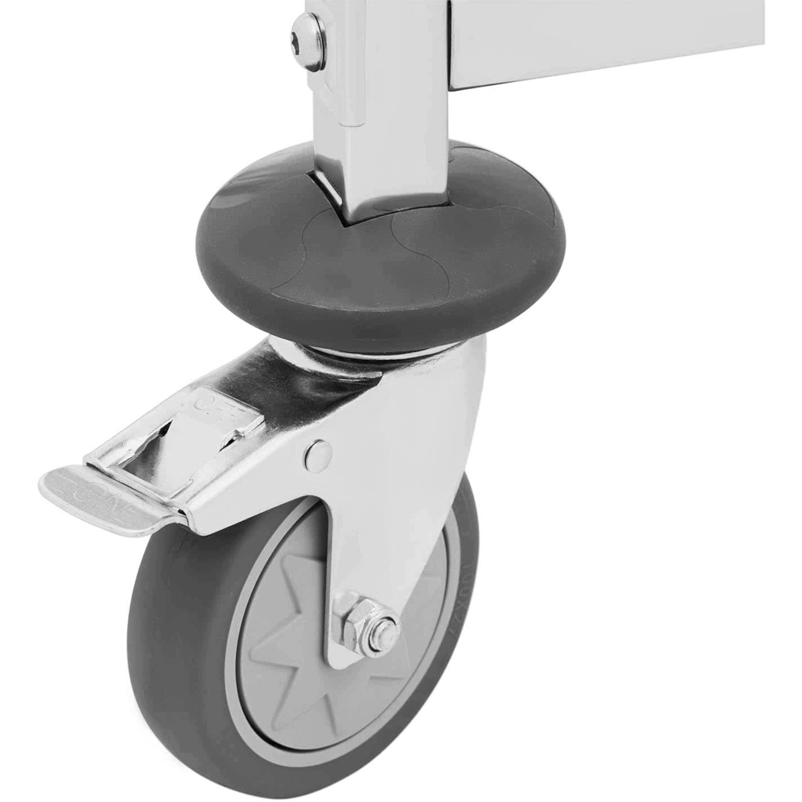 Wózek transportowy inox 7 prowadnic 90 kg Royal Catering RCTW7TB 10012794