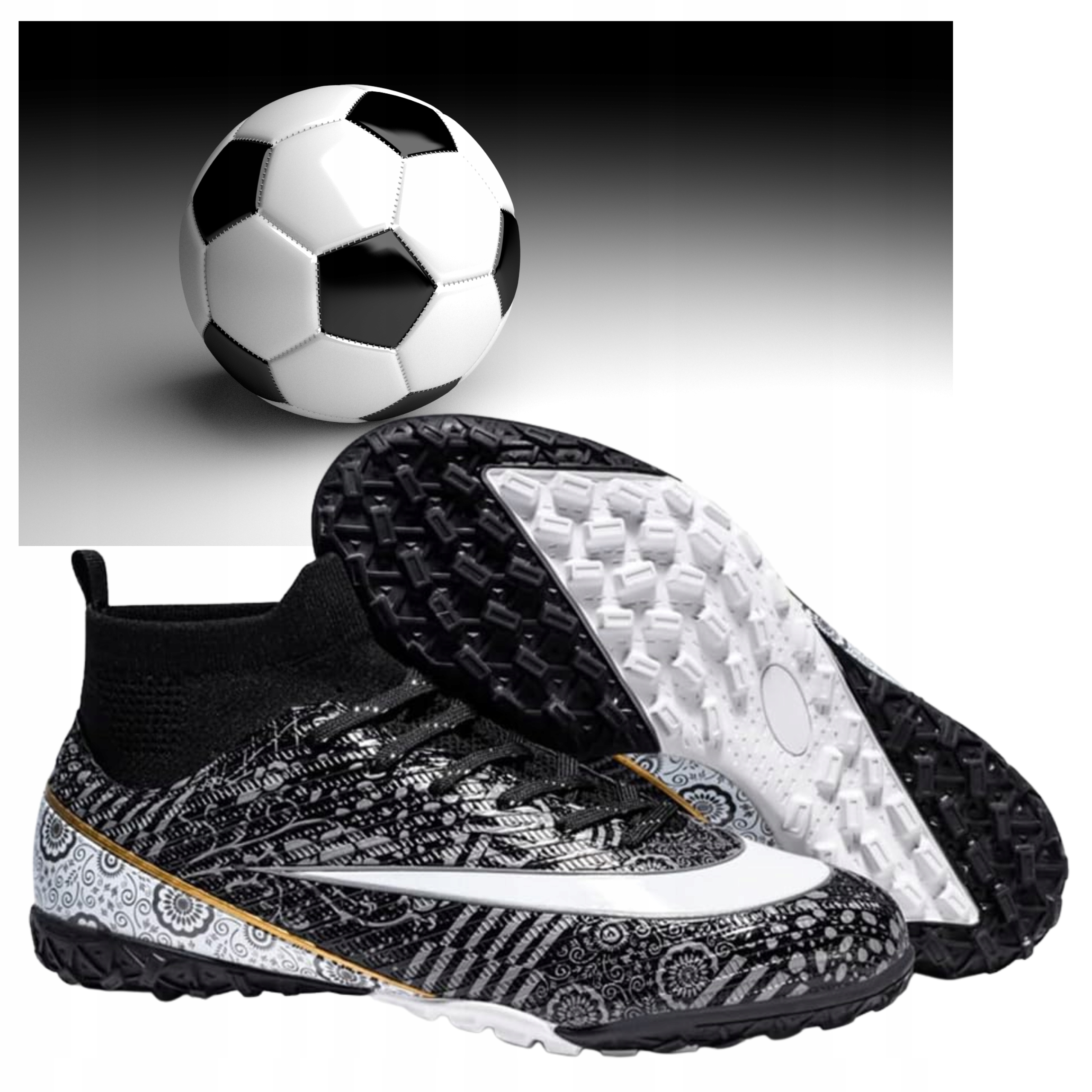 Halovky Korkové Fotbalová obuv tréninkové turfy na fotbal pro děti Tf