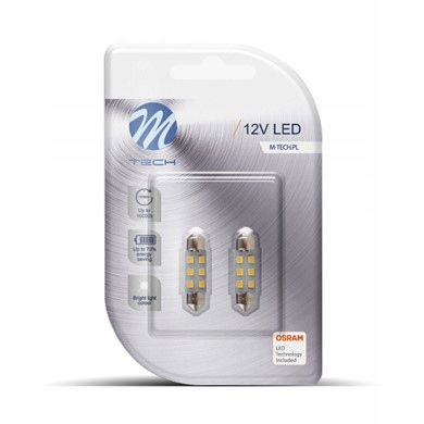 

2x Osram Led C5W Rurka 36mm 6xSMD M-Tech /LB028