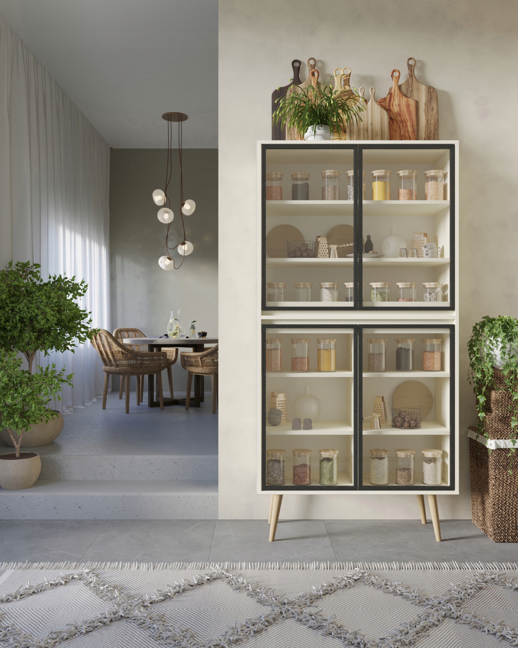 WITRYNA SZAFKA REGAŁ DO ŁAZIENKI WF2 100CM FENRIS Marka Górna Półka