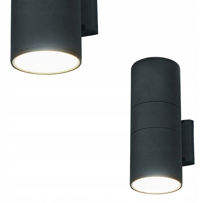 Vnější fasádní svítidlo shora dolů 2xE27 hliník Fog II Nowodvorski