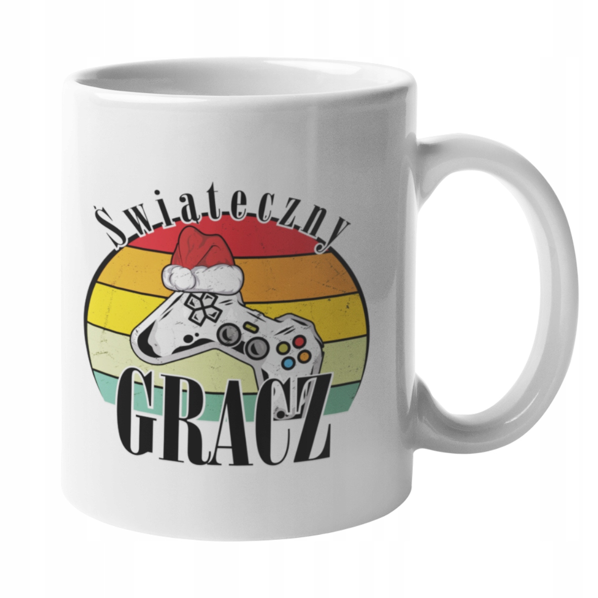 Kubek ŚWIĄTECZNY GRACZ - PREZENT MIKOŁAJKI ŚWIĘTA