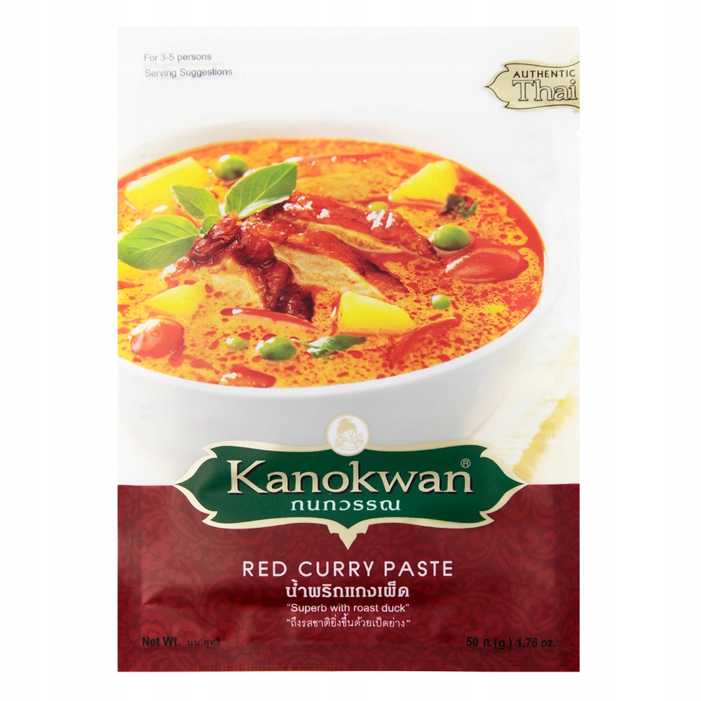 

Kanokwan pasta curry Czerwona 50g