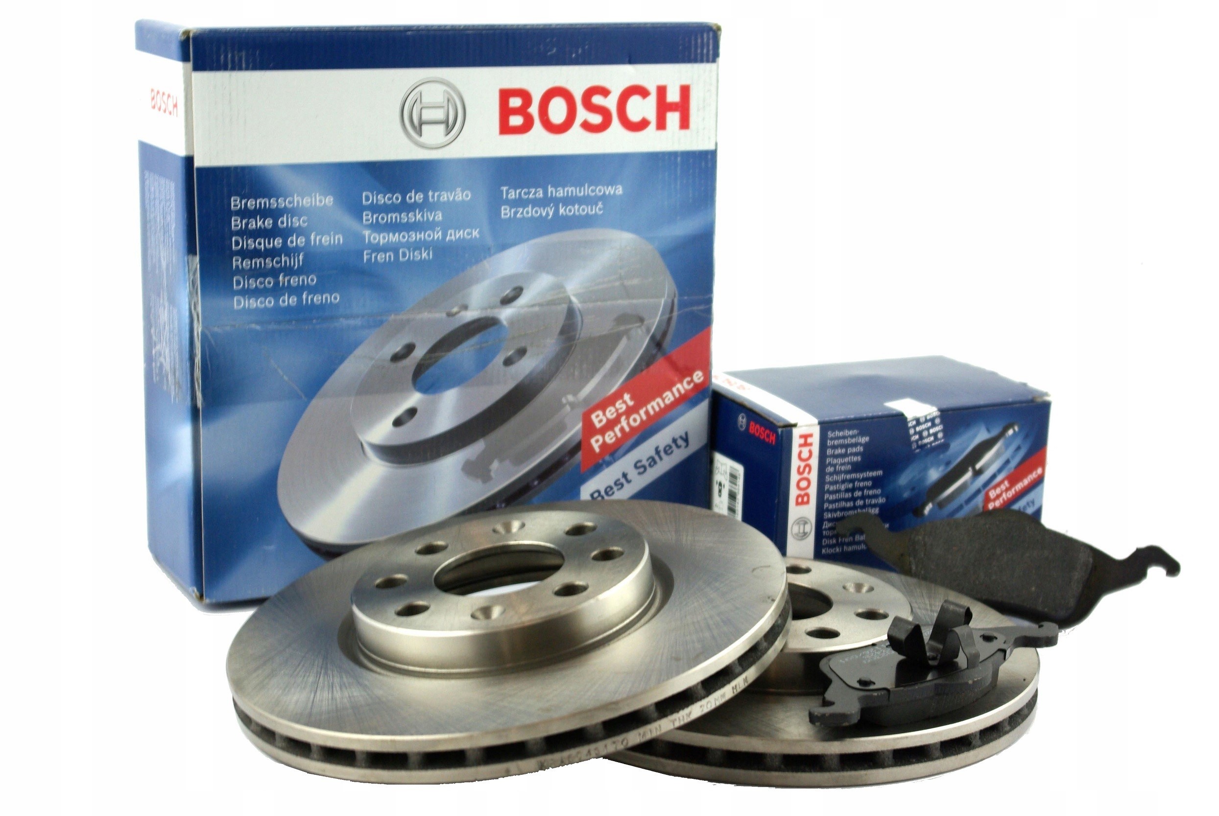 Bosch Sada Kotouče Přední Destičky Opel Astra IV J 4 276 mm