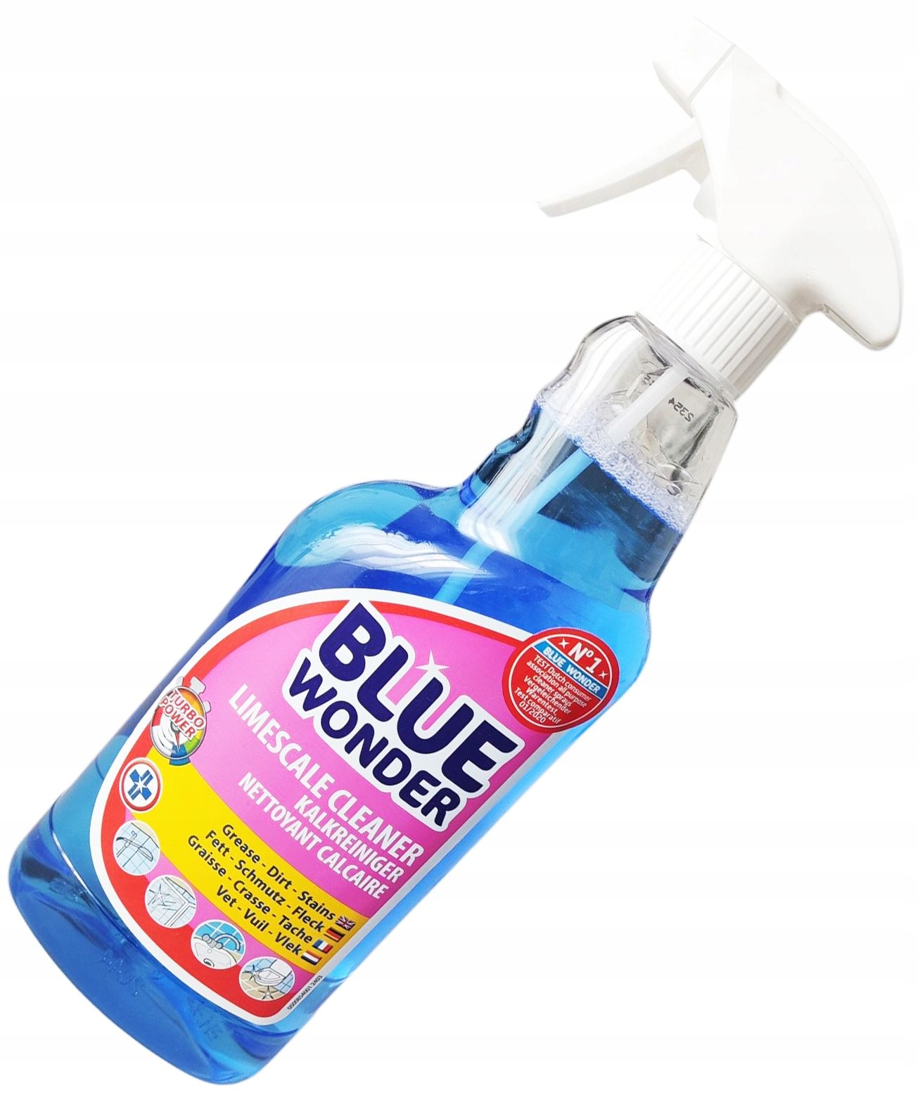 Levně Tekutý Sprej Přípravek Na Odstraňování Nečistot A Vodního Kamene 750 ml