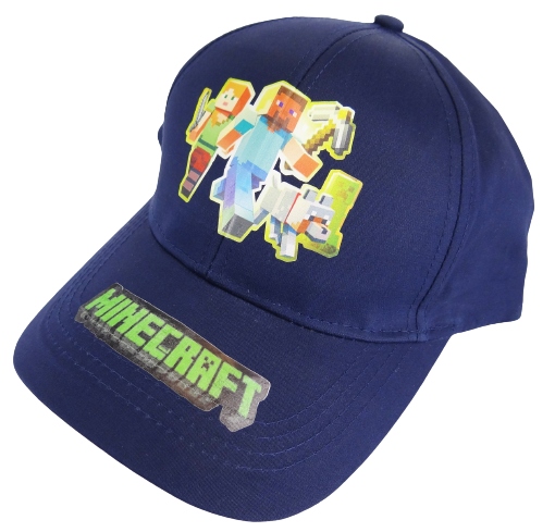 

Czapka Minecraft z daszkiem rozmiar 52-54 wz. H26