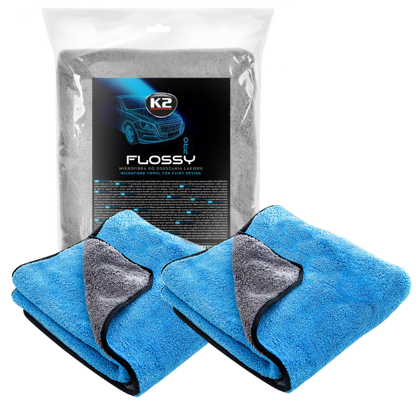 

K2 Flossy 90x60 2X Ręcznik Do Osuszania Lakieru