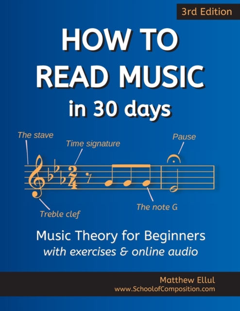 How to Read Music in 30 Days: Music Theory for Beginners - with ...