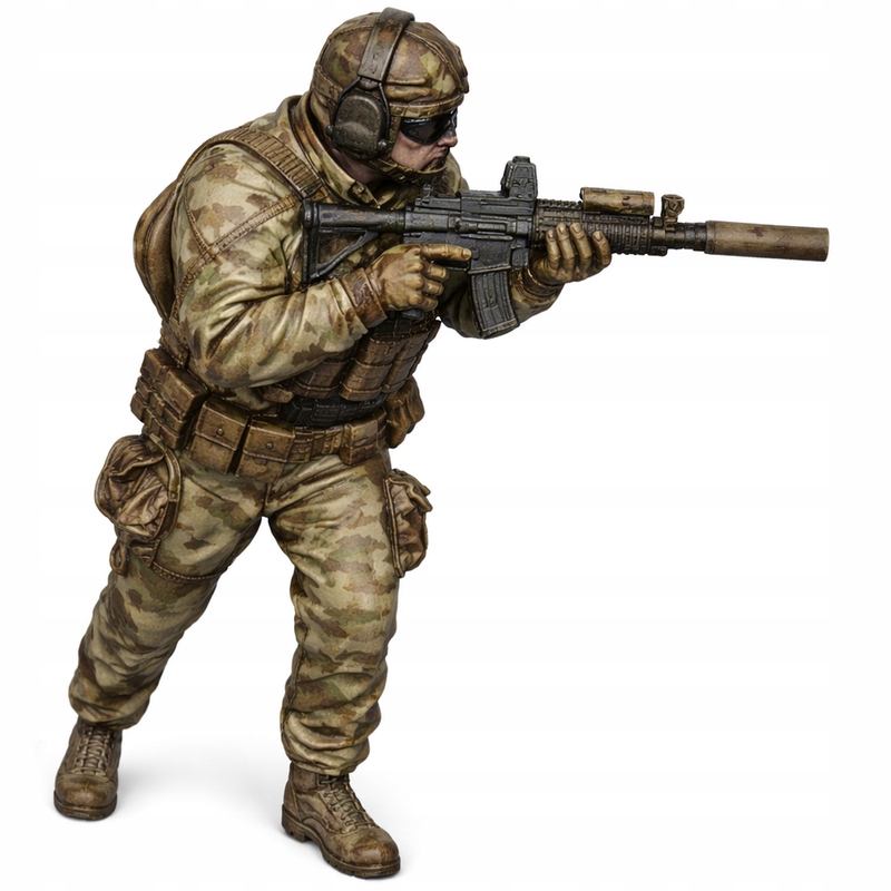 Figurka Uk Sily specjalne Modern 4 Model 3d Skala 1:48