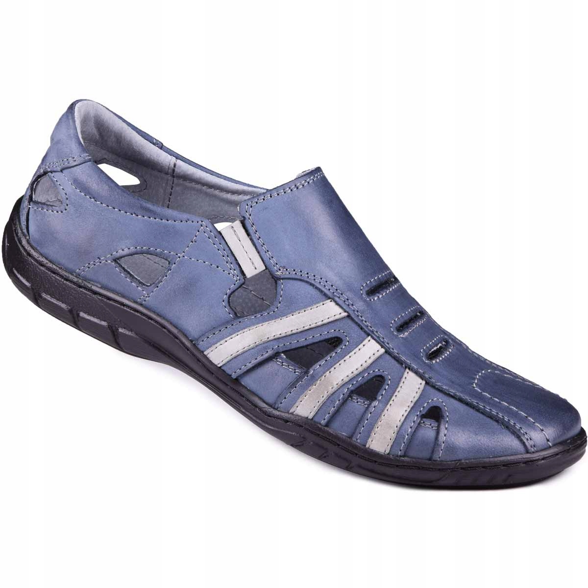 

Buty męskie skórzane letnie KamPol wz.16/53 45