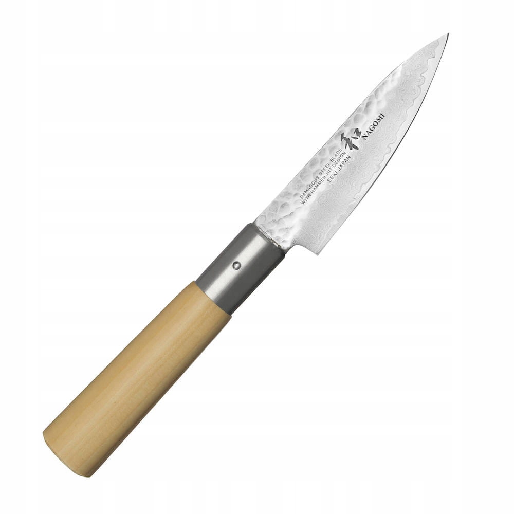 Nagomi Shiro Japonský ostrý nôž na lúpanie ovocia a zeleniny 58 Hrc 10 cm