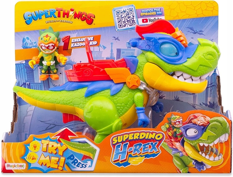 

Zestaw Magic Box SuperThings Dino Hero H-Rex