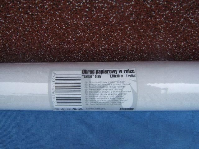

Obrus Papierowy 120 CM 8 Metrów Długości Biały