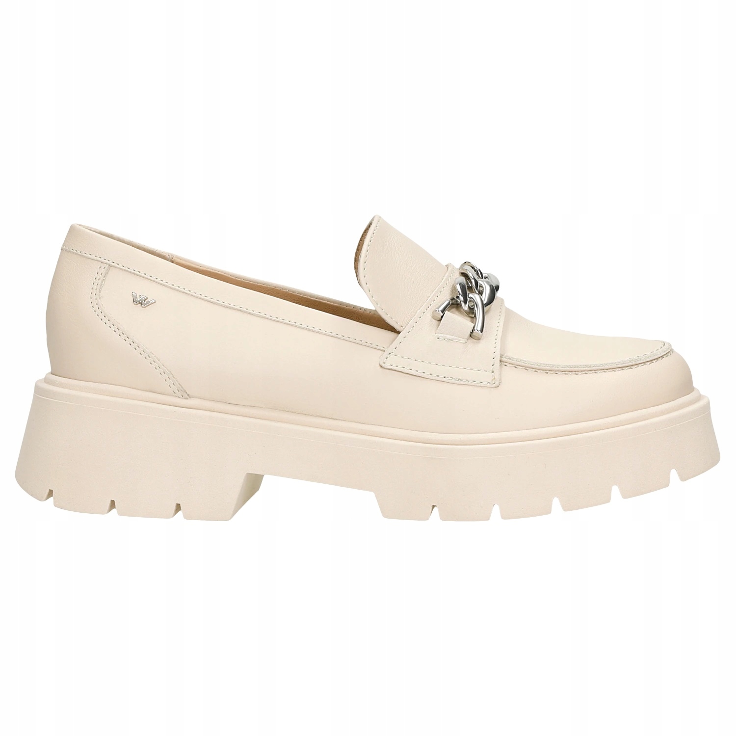 

Buty Wojas Półbuty damskie beżowe mokasyny r. 36