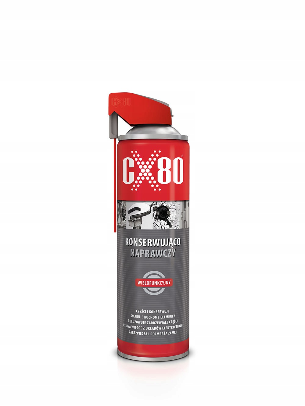 CX80 Płyn Konserwująco Naprawczy 500ML Duo-spray 076
