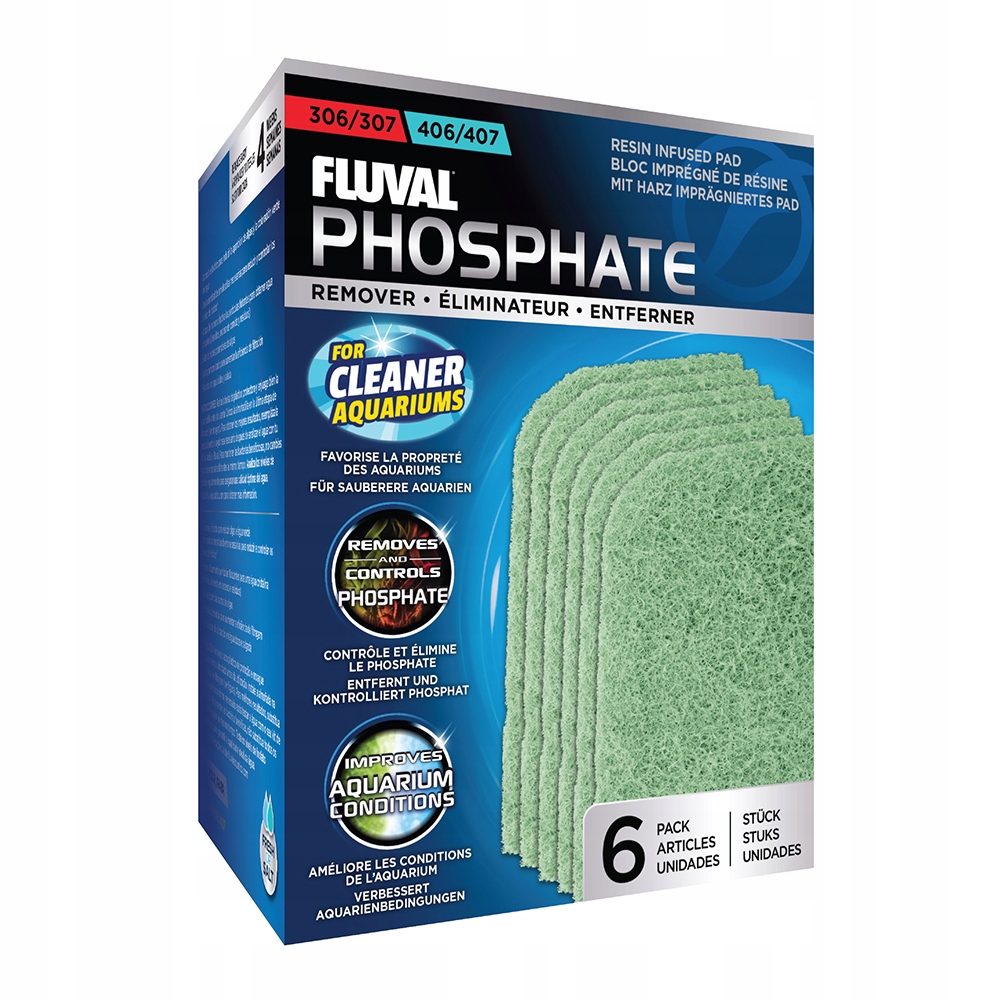 

Fluval Phosphate Remover 307/407 Redukuje PO4