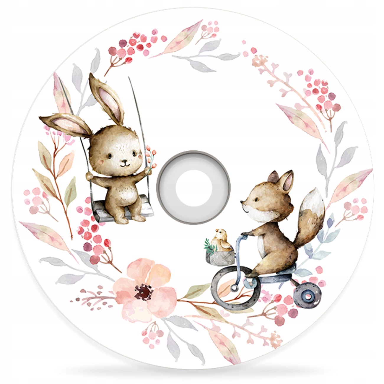 

Płyta DVD z nadrukiem Wielkanoc Zwierzątka