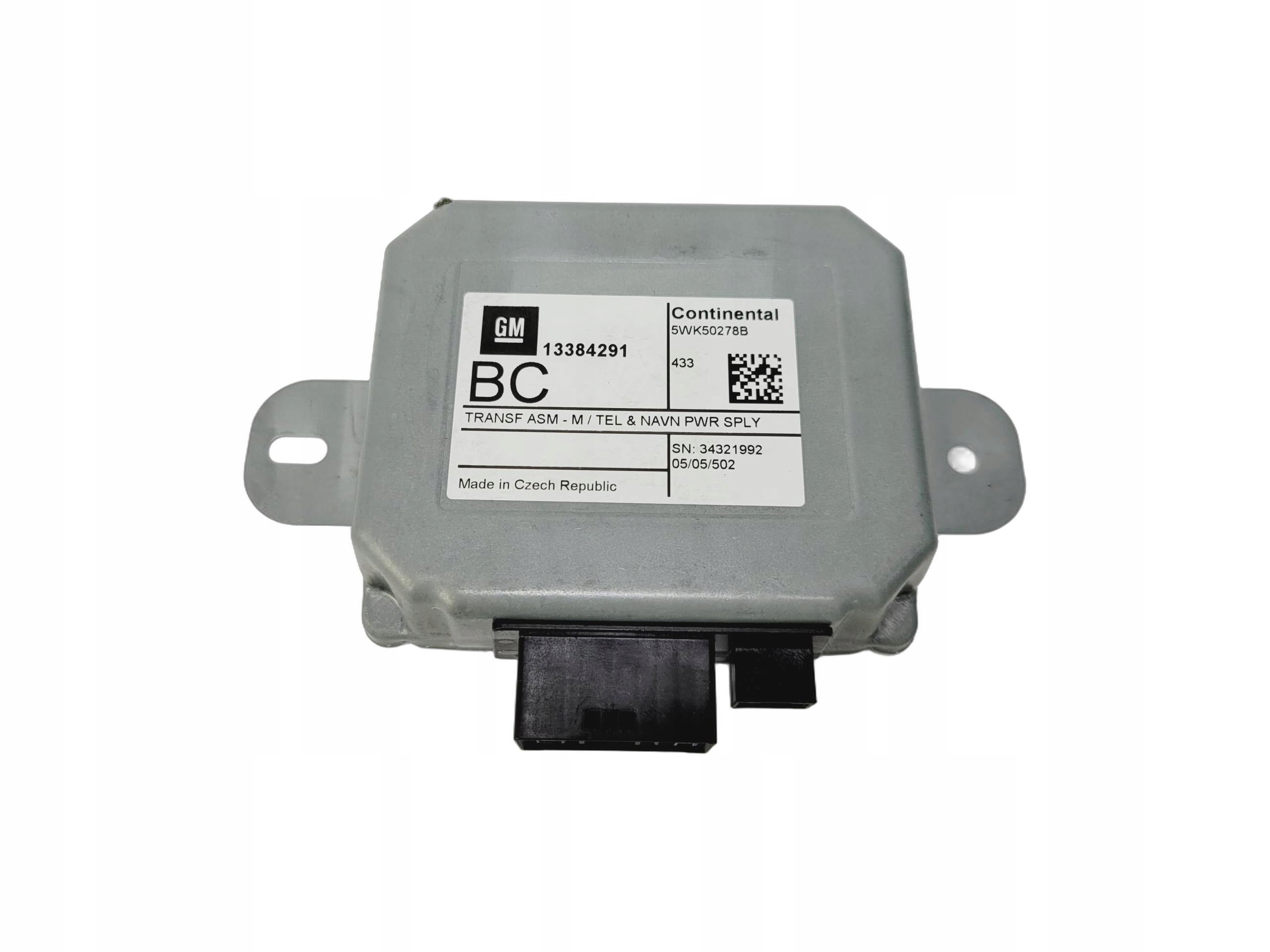 module control unit RADIA OPEL INSIGNIA A LIFT 13384291