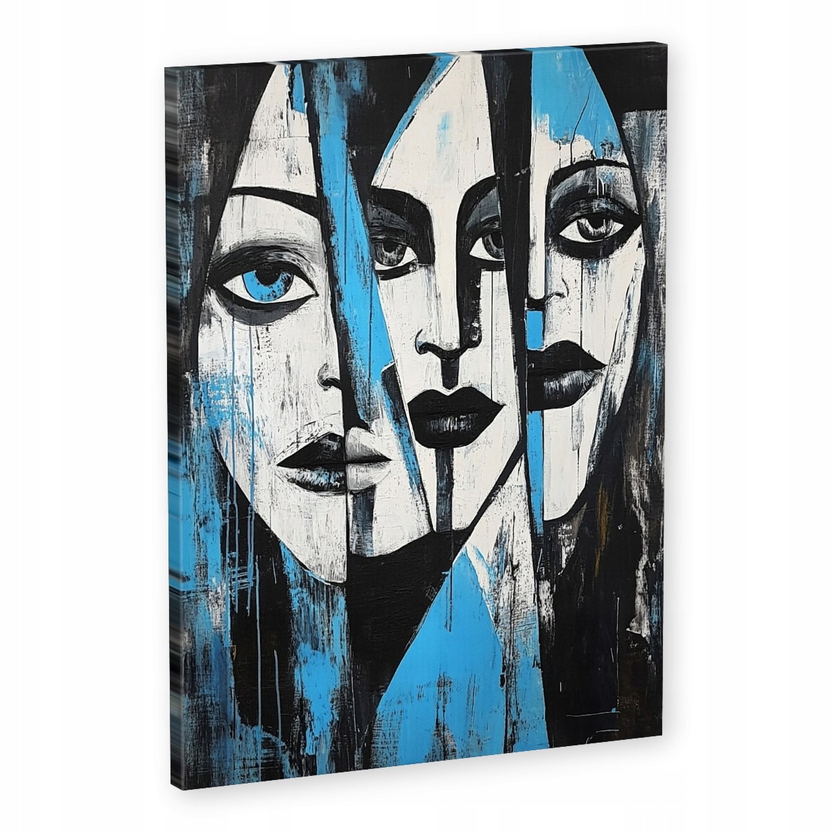 Obraz Na Plátně Canvas Abstrakce Portrét Tváře Moderní Umění Urban 75x100