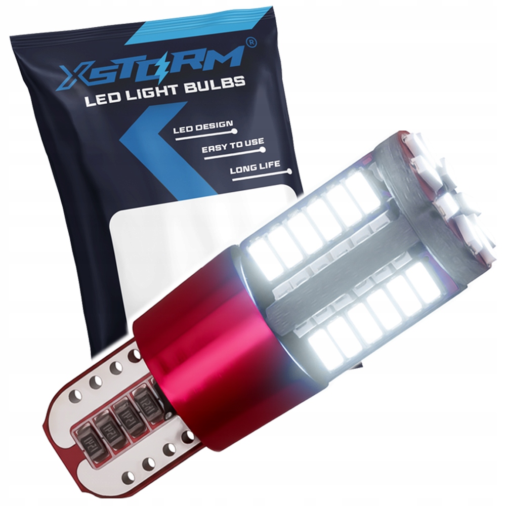 Żarówka Led Xstorm W5W T10 Postojówki 57 Led Canbus 360°