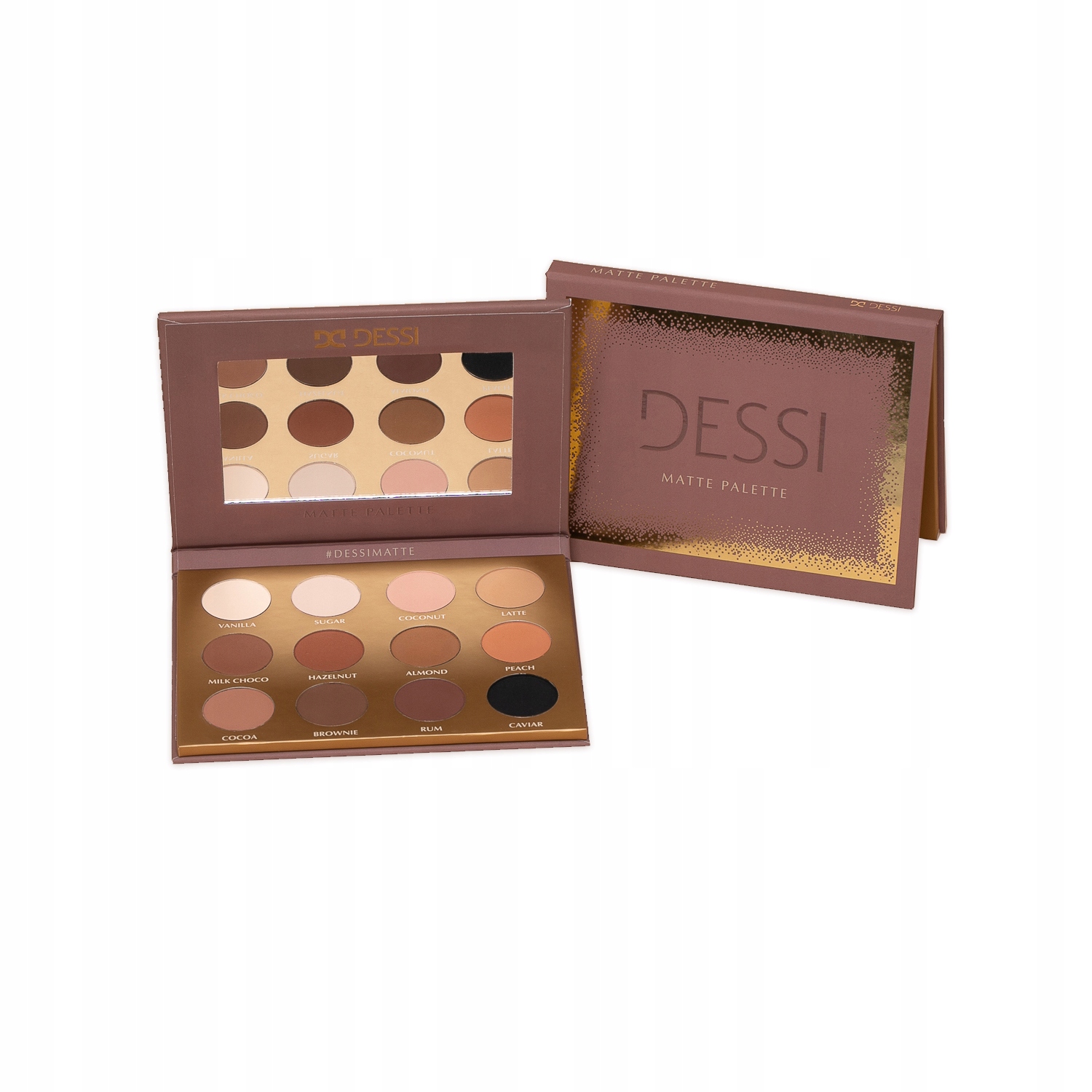 Dessi Matte Palette Matowa paletka 12 cieni