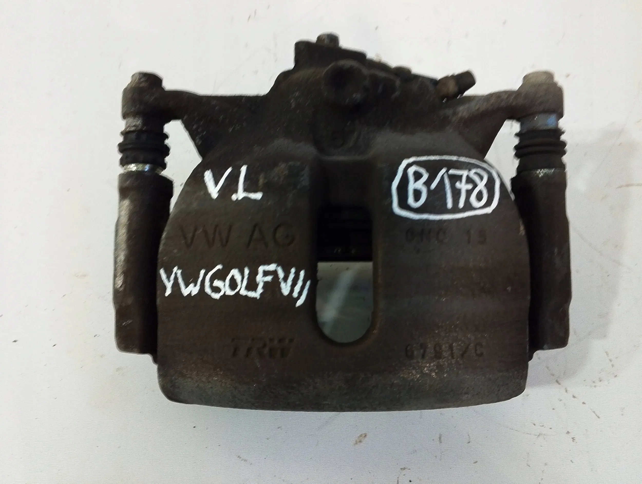 Volkswagen Golf VII caliper brake front left 6791/C (B178)