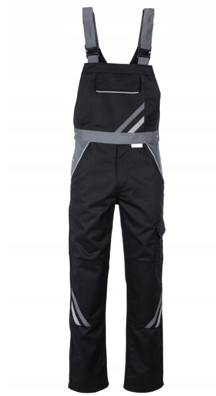 Kombinezon Ogrodniczki Męskie Planam Highline R. 52 Czarne