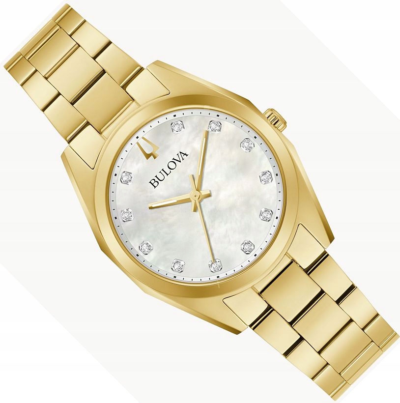 Elegantní Dámské Hodinky Bulova 97P172 Luxury S Diamanty A Logem Box 31 mm