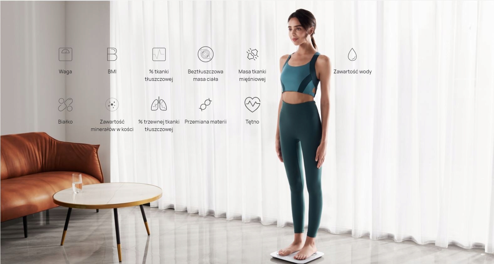 WAGA HUAWEI Scale 3 Bluetooth Edition - BIAŁA Maksymalne obciążenie 150 kg