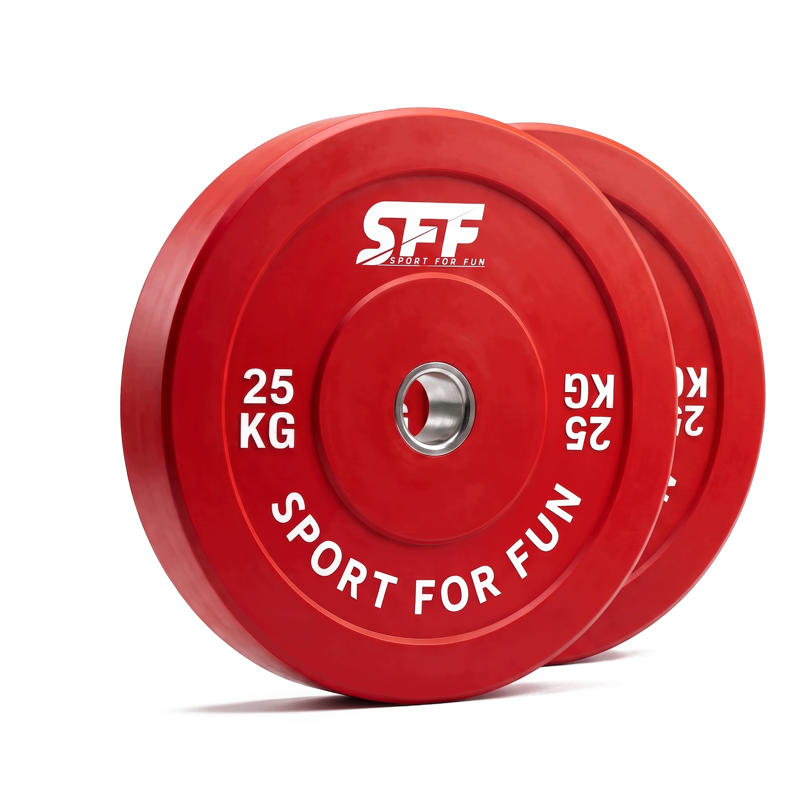 Bumper Zestaw Obciążenie Olimpijskie Gumowane Talerz Olimpijski 51MM 2X25KG