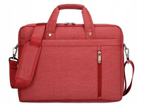 WROCŁAW Torba Burnur na laptopa 17,3 czerwony