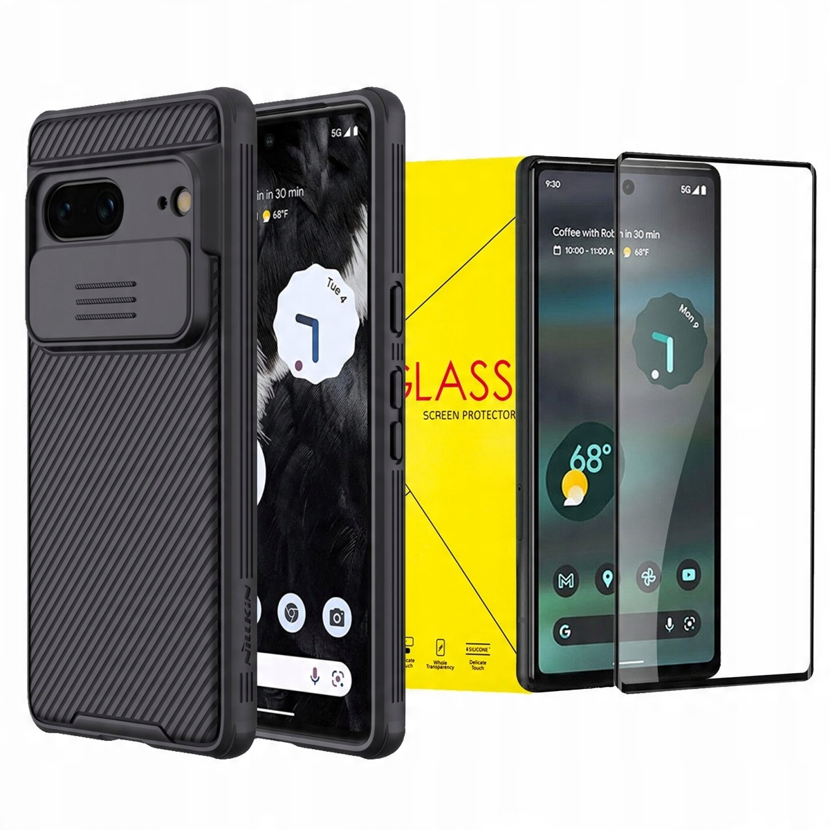 

Etui Do Google Pixel 7 Nillkin Obudowa Case +szkło