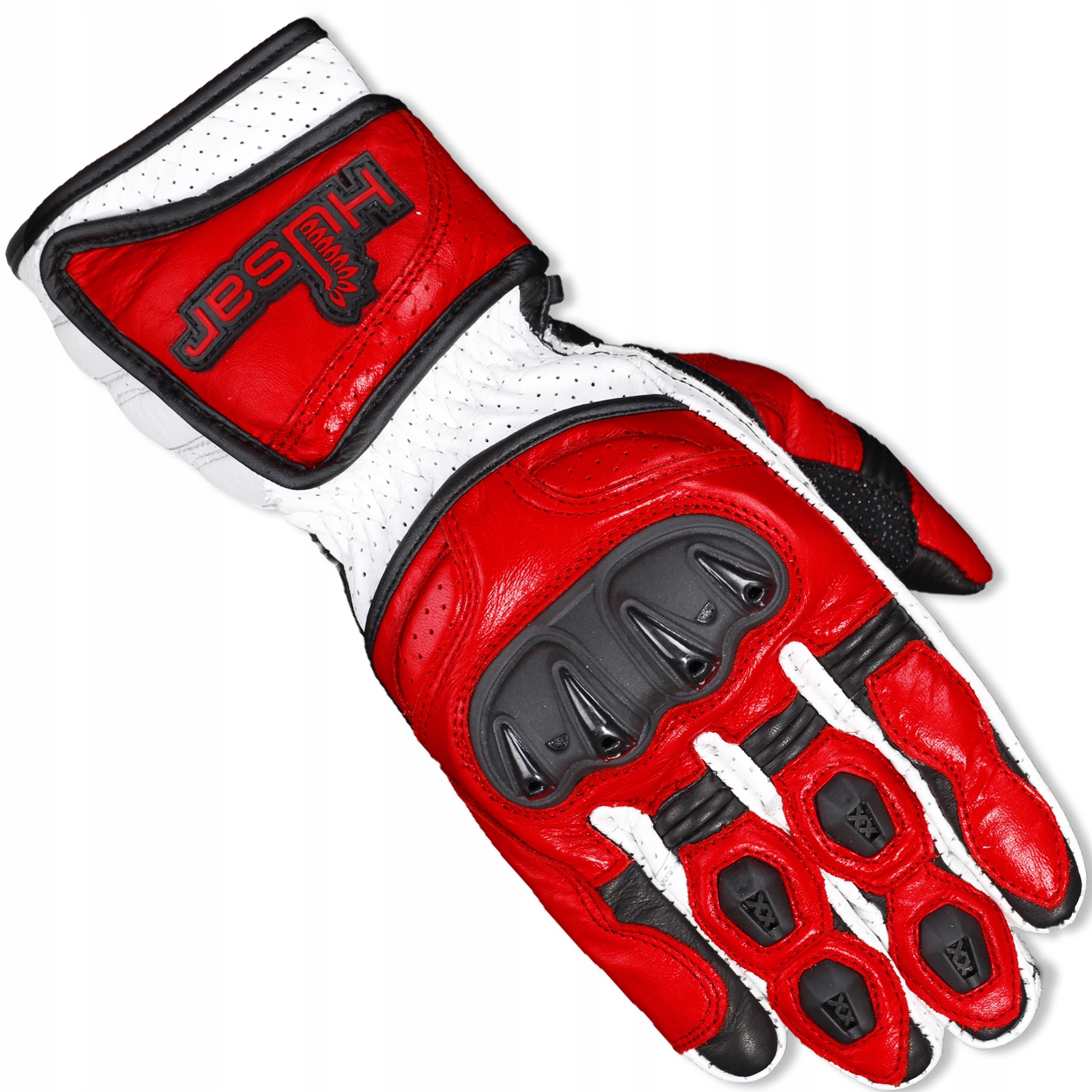 

Husar Zr Race red Skórzane Rękawice Motocyklowe