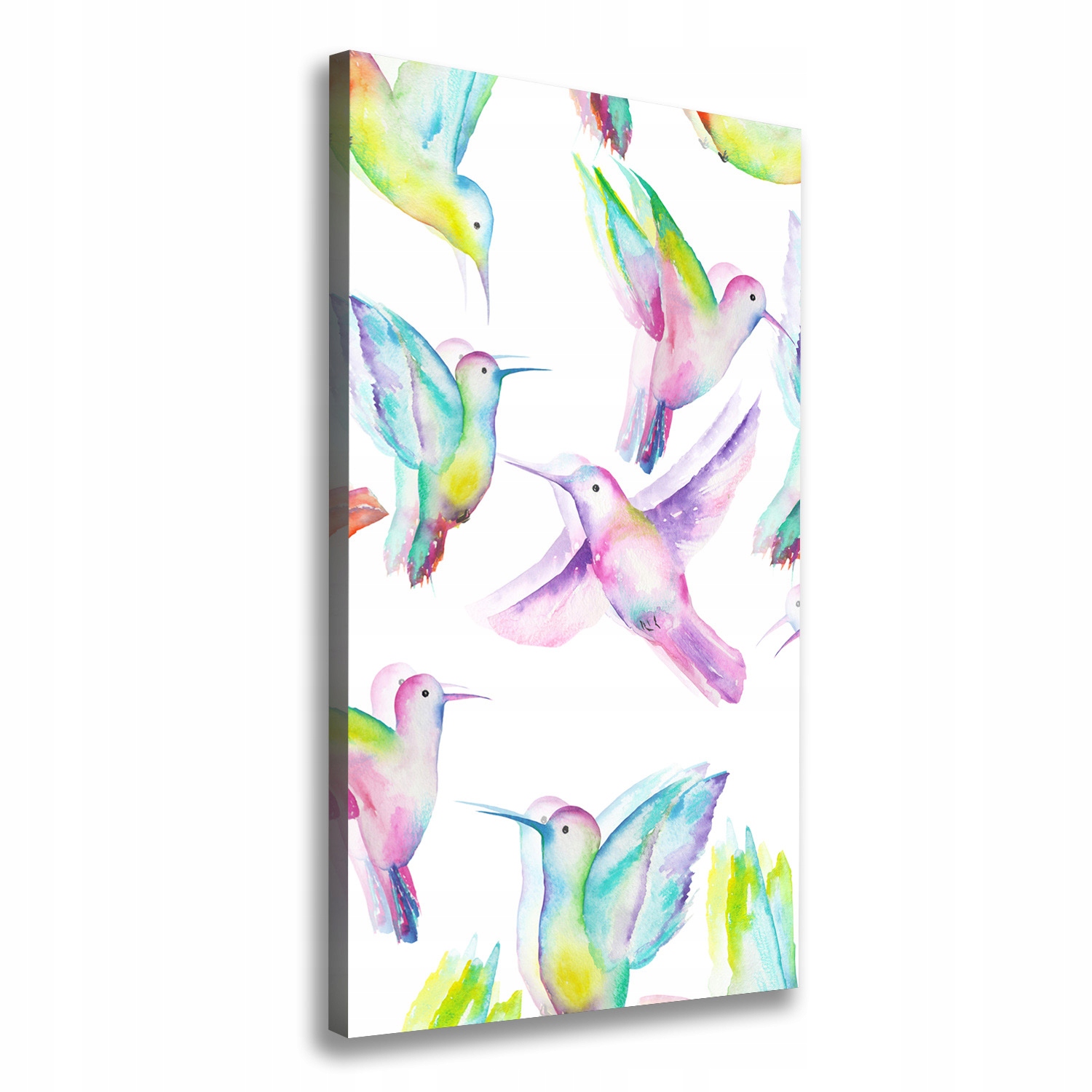 

Foto obraz na płótnie Kolorowe kolibry 70x140 cm