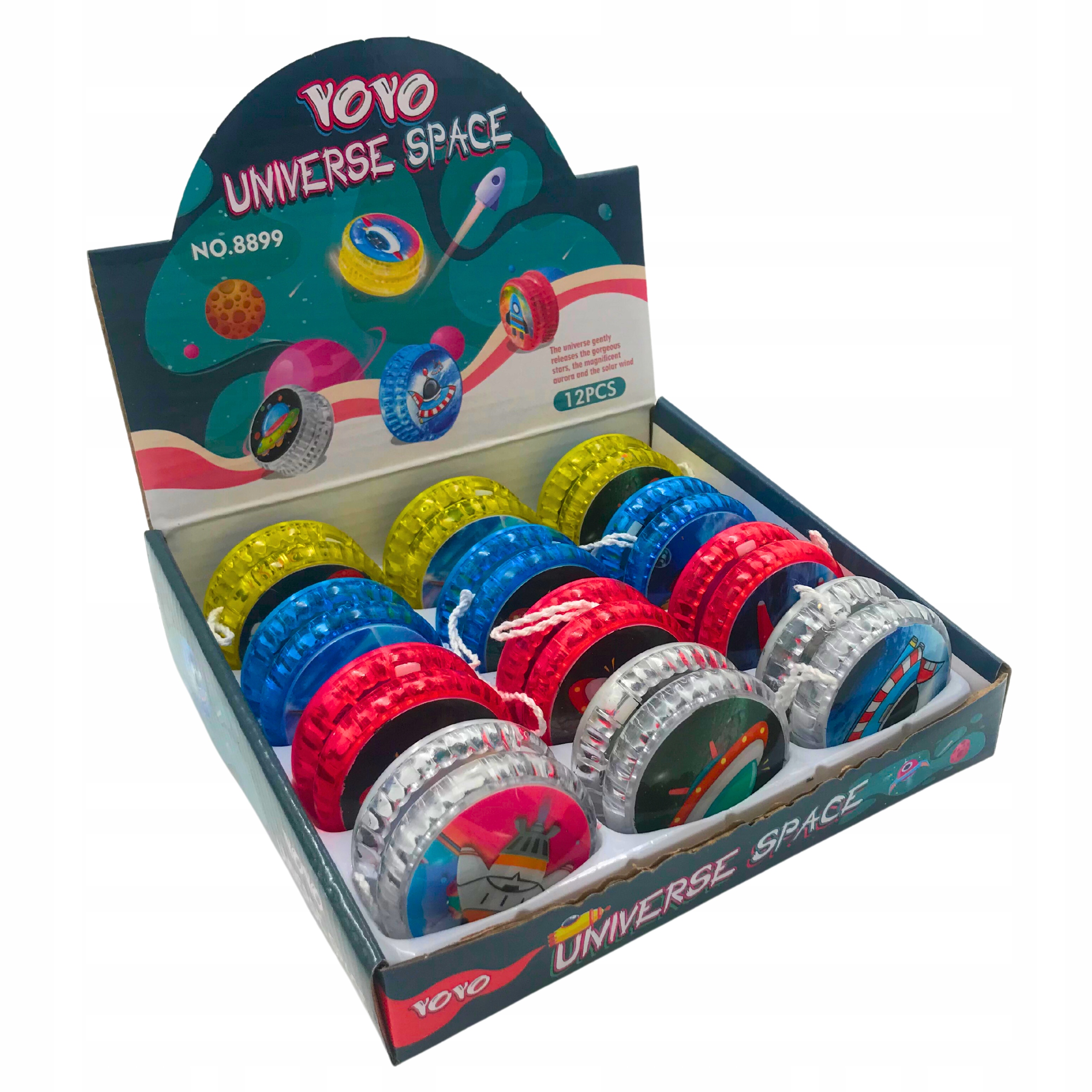 JOJO ŚWIECĄCE YOYO ZABAWKA LED PREZENT DLA DZIECKA Kod producenta 5905999000176