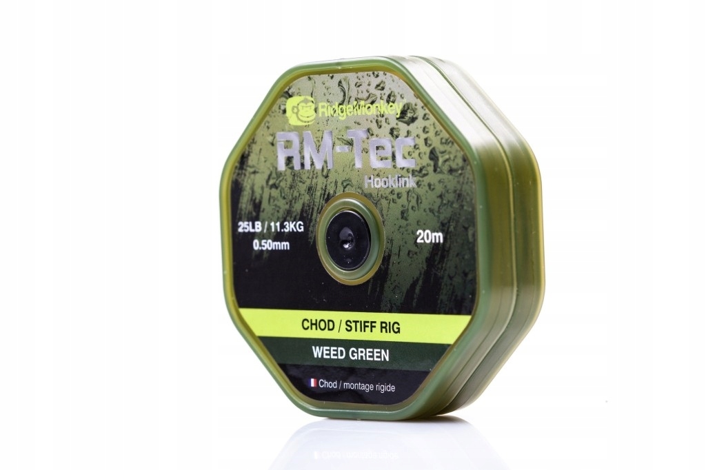 Ridge Monkey RM-Tec Chod Stiff Rig Weed Green 20lb