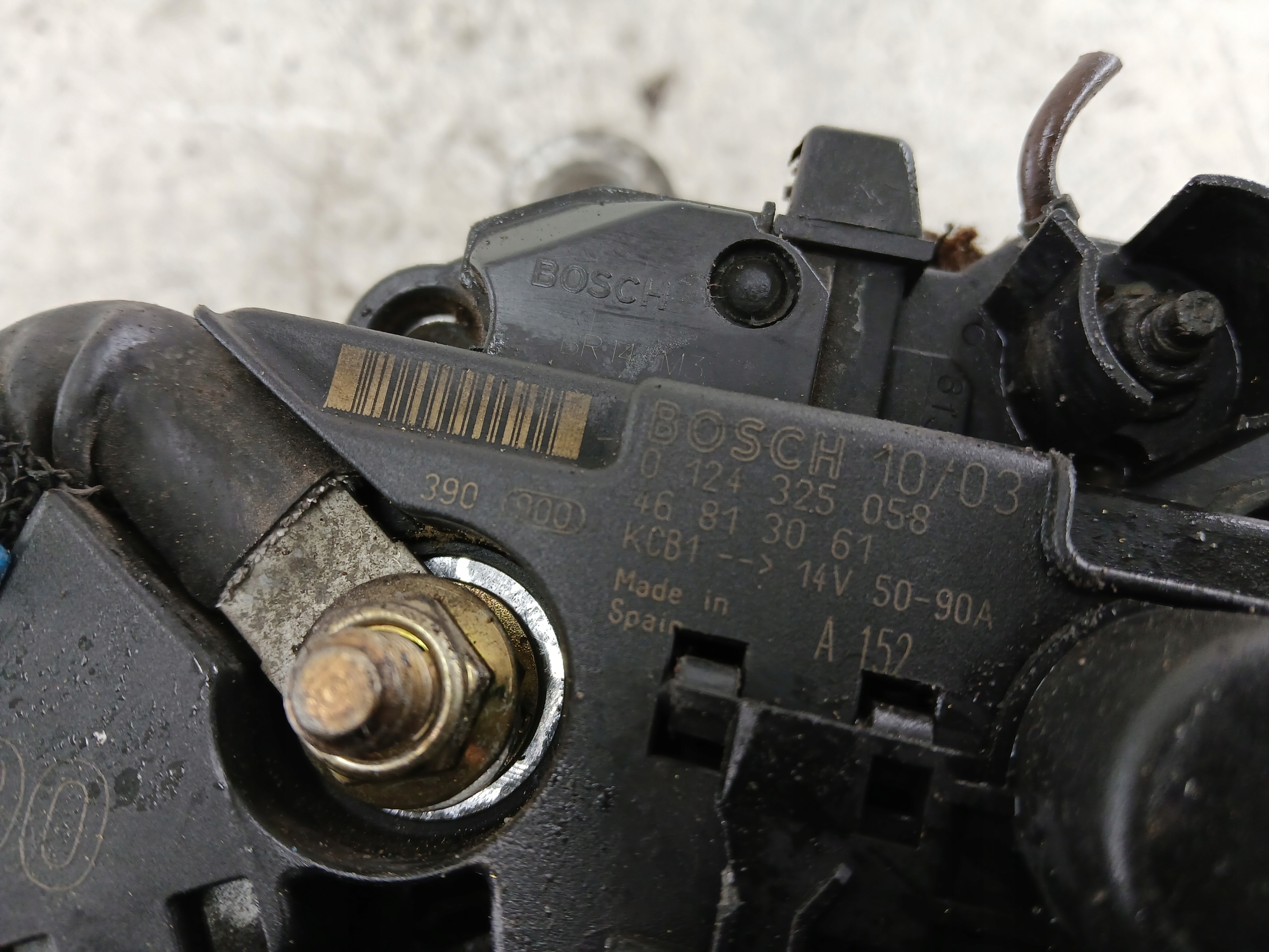 FIAT STILO e 1.6 alternatore 46813061 90A