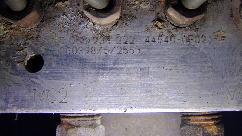 pump ABS brake 0265234222 TOYOTA COROLLA VERSO