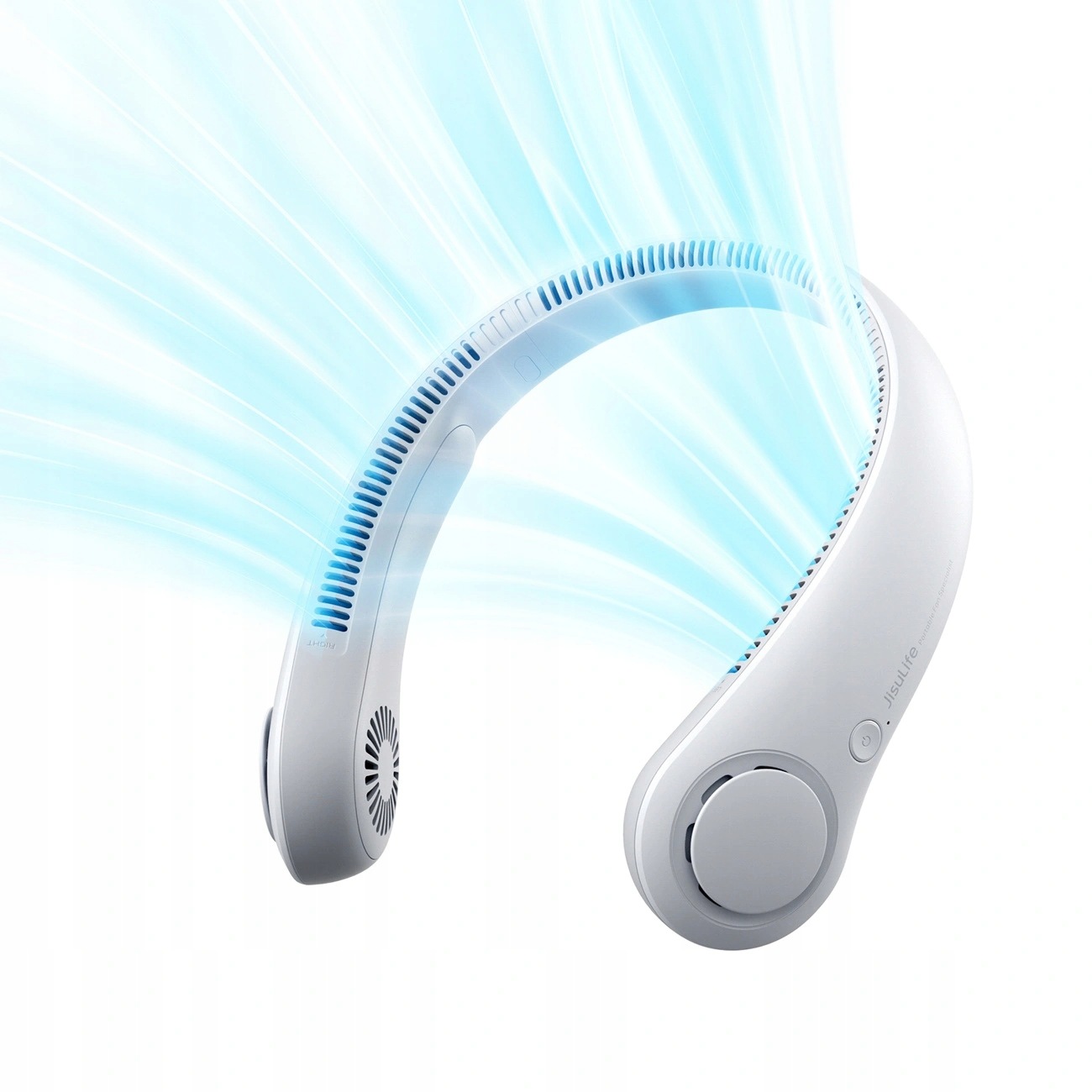 Ventilátor Jisulife Neck Fan 3 4000 mAh na krk Usb šedý