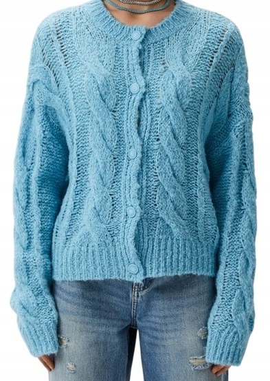 Bimba Y Lola Dámský Rozepínací Svetr Alpaka Hand Made vel. L