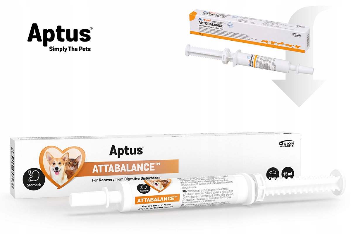

Aptus Aptobalance probiotyki dla psa pasta 15ml